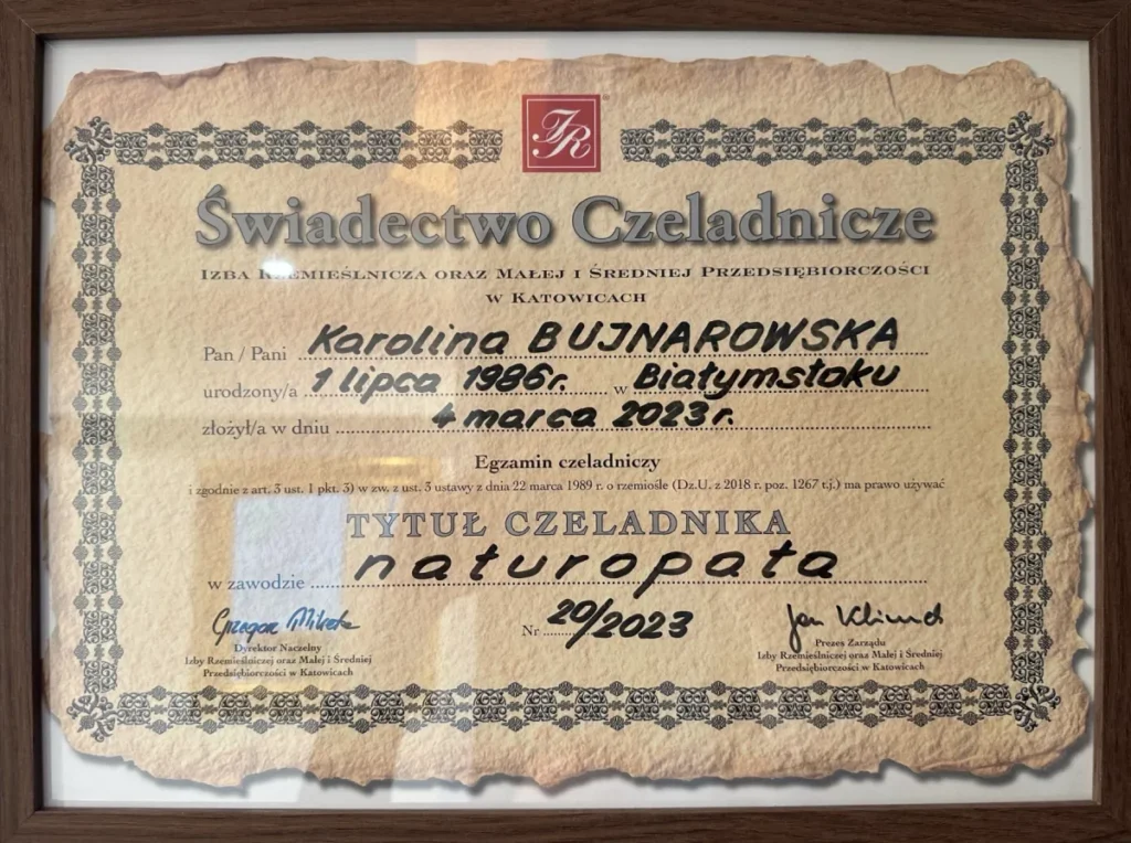 Świadectwo Czeladnicze